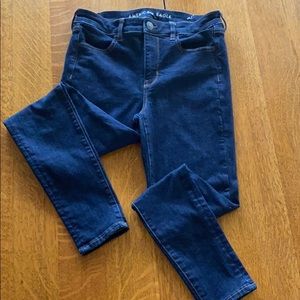 Dark washed jeans